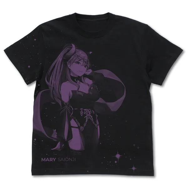 西園寺メアリ オールプリントTシャツ 夏祭りアンバサダーver.／ＸＬ