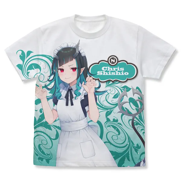 獅子王クリス フルグラフィックTシャツ キュアメイドカフェver.